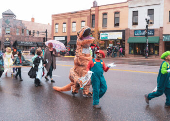 Strangest other capitals of the world: Anoka in Minnesota, pictured here during Halloween in 2018, is believed to be the first city to host Halloween celebrations