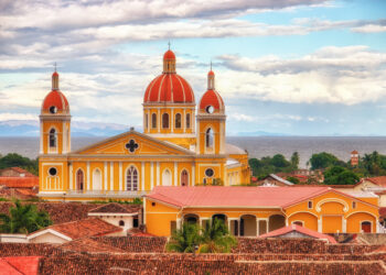 The Our Lady of the Assumption Cathedral in Granada, Nicaragua