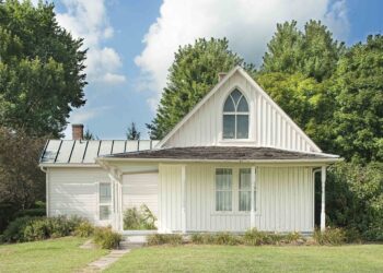 American Gothic House in Eldon, Iowa