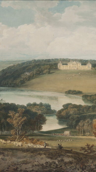 JMW Turner, Harewood House from the South, 1798