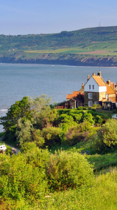 Robin Hoods Bay in North York Moors National Park