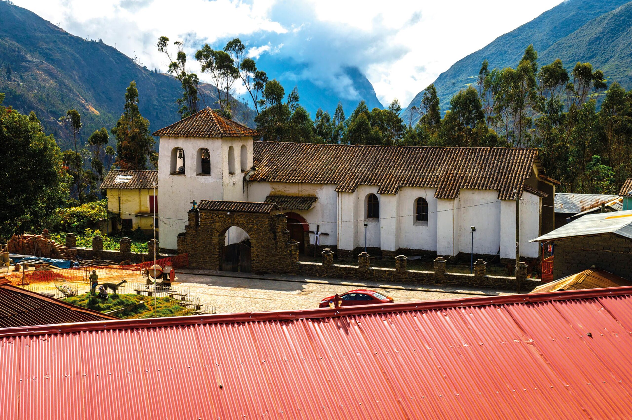 The church at Choquecancha