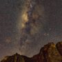 Milky way in the sky