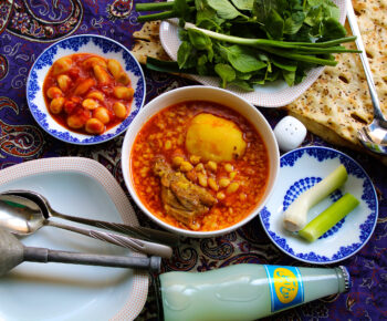 Abgoosht, an Iranian stew