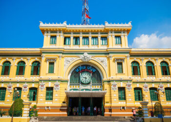Saigon Central Post Office in Ho Chi Minh City