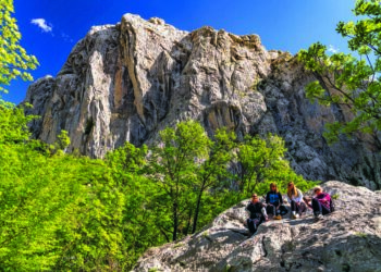 Paklenica Canyon National Park, Croatia is home to nearly 180km of hiking trails Alamy