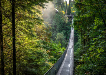 Capilano Suspension Bridge Park, Vancouver, Canada