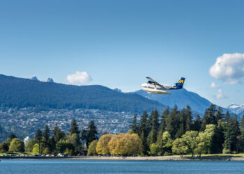 Float plane, Coal Harbor, Vancouver, Canada