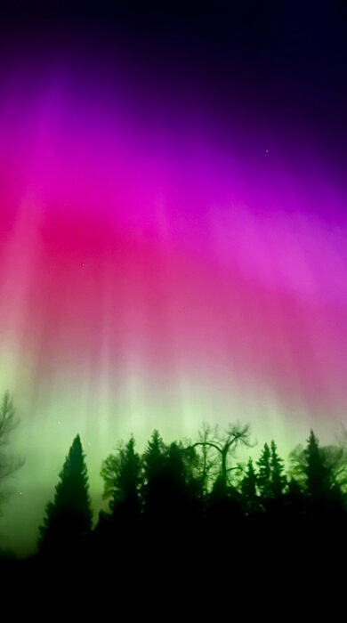 Northern lights, Alberta, Canada