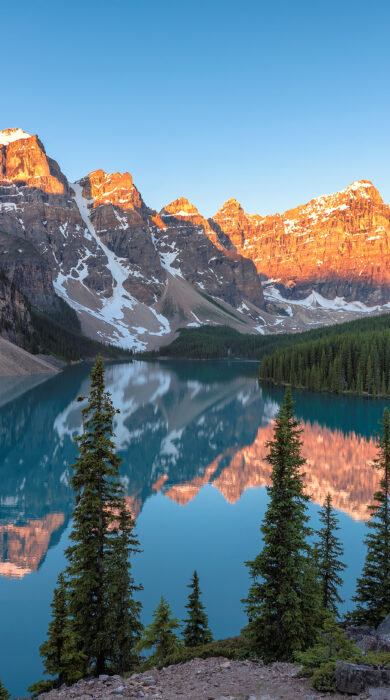 Moraine Lake in Banff National Park