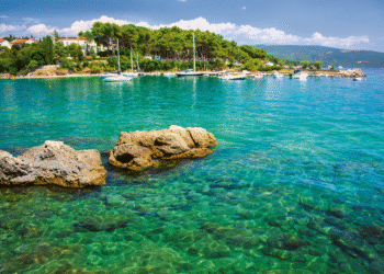 The large island of Krk in the Kvarner Archipelago has everything from charming towns with Roman mosaics depicting mythological stories to family-owned wineries