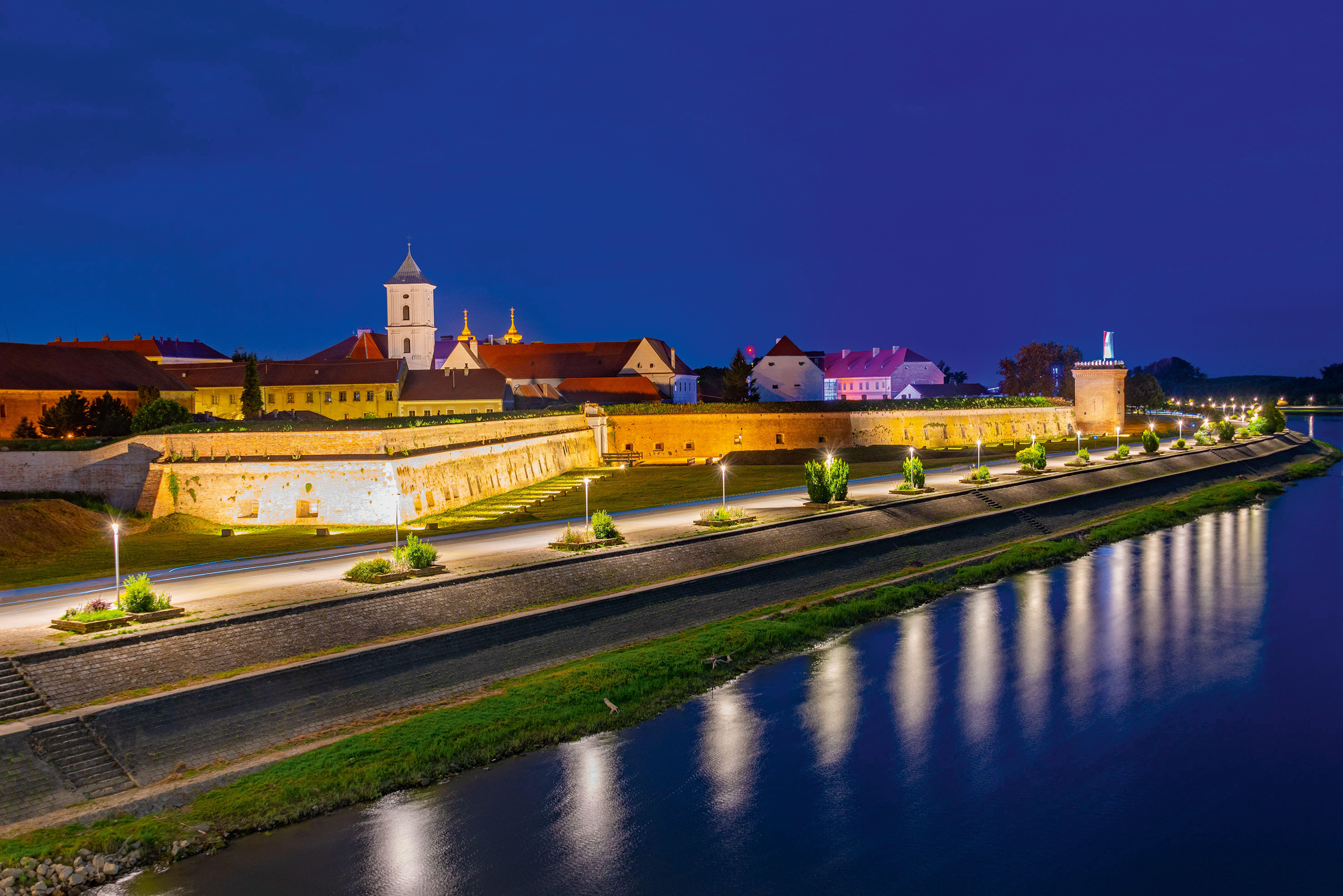 The Tvrđa star fortress sits on the bank of the Drava River in the historic area of Osijek city (Croatian National Tourist Board)