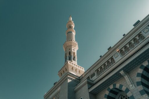 White tower building