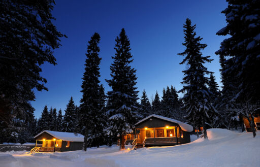 Brändön Lodge is around a 35-minute drive north of Luleå (Andreas Wälitalo)
