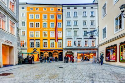 The birthplace of Mozart