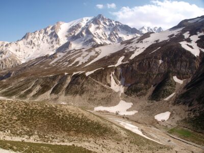 Landscape view of Zagros mountains, Kurdistan